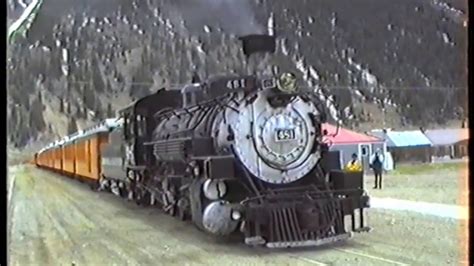 Durango And Silverton Rr 1991 2 Silverton Youtube