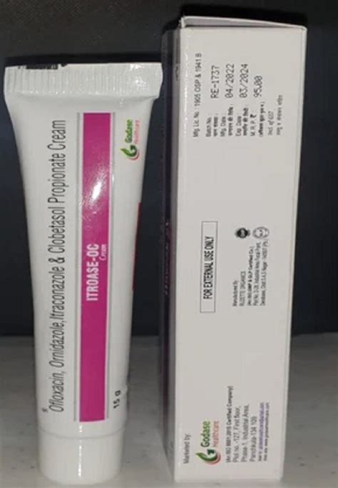 Ofloxacin Ornidazole Itraconazole Clobetasol Propionate Cream At Rs