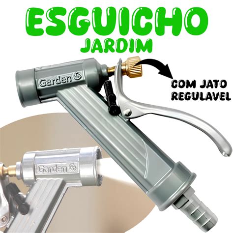 Esguicho Jardim Hidropistola Esguicho Mangueira Jato Revolver Garden 2