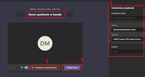 Ms Teams Tworzenie Nowego Spotkania Instrukcje