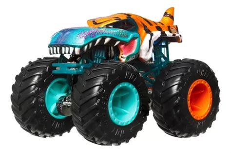 Hot Wheels 1 64 Tiger Wrex Monster Trucks Hlt06 Parcelamento Sem Juros