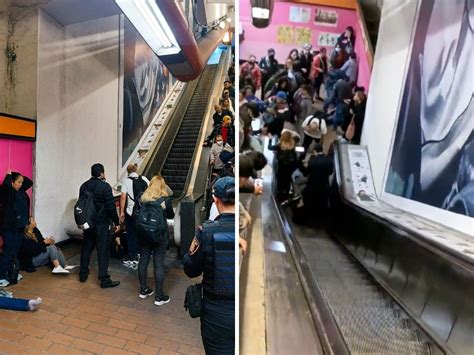 Metro CDMX Aclaran qué pasó con las escaleras eléctricas en Polanco