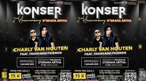 Eks Vokalis ST12 Charly Van Houten Bakal Konser Di Malang Catat