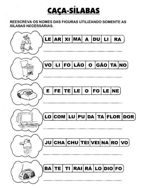 Atividades De Língua Portuguesa 3o Ano BRAINCP