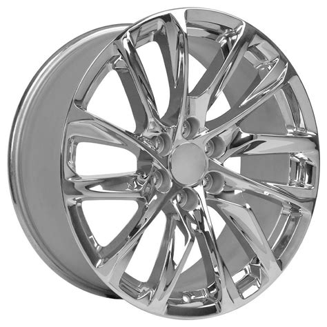 22 Inch Chrome Rims Fit Cadillac Escalade Ca90 22x9 Replica Wheels