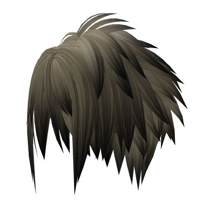 Unkept Scene Emo Anime Boy Hair Dirty Blonde Roblox