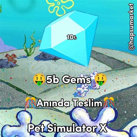 Pet Simulator X B Gems Temsat