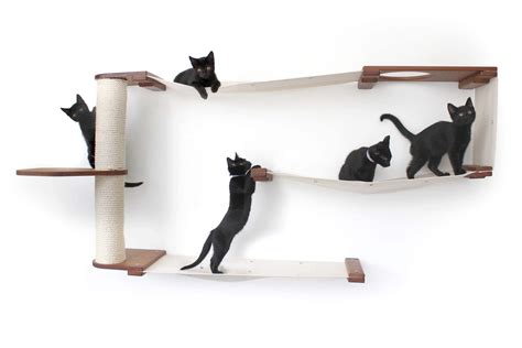 Cat Wall Maze 3 Tier Cat Tree Catastrophic Creations