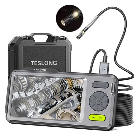 Teslong 1080P 5 Schermo IPS 5mm Telecamera Per Ispezione Endoscopio A