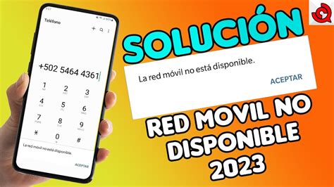 Cómo solucionar red móvil no disponible sólo llamadas de emergencia no