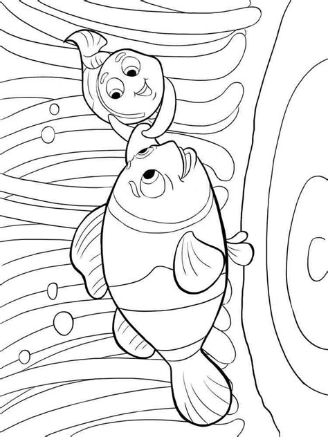 Finding Nemo coloring pages