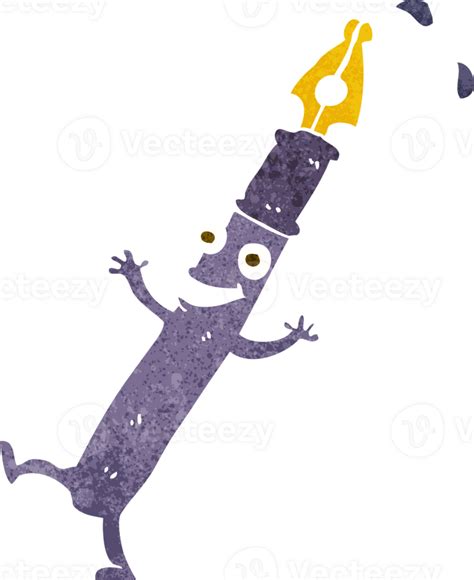 cartoon pen character 45270452 PNG