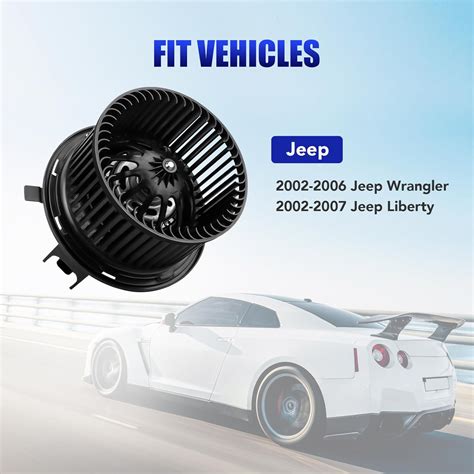 Motor De Ventilador De CA Con Ventilador Para Jeep Wrangler TJ Liberty