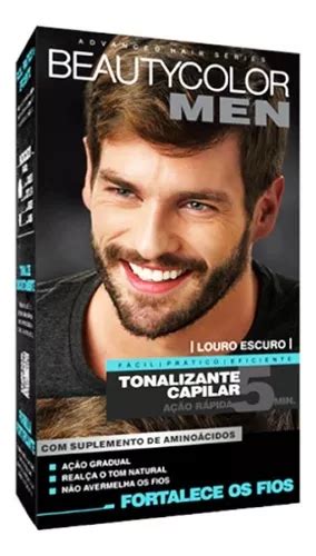 Kit Tintura Beautycolor Beautycolor Men Tonalizante Capilar Tom Loiro