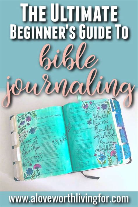 The Ultimate Beginners Guide To Bible Journaling Supplies — A Love