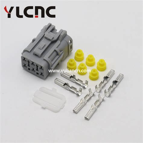 Dj Pin Female Gray Connector For Yazaki Swp Connector