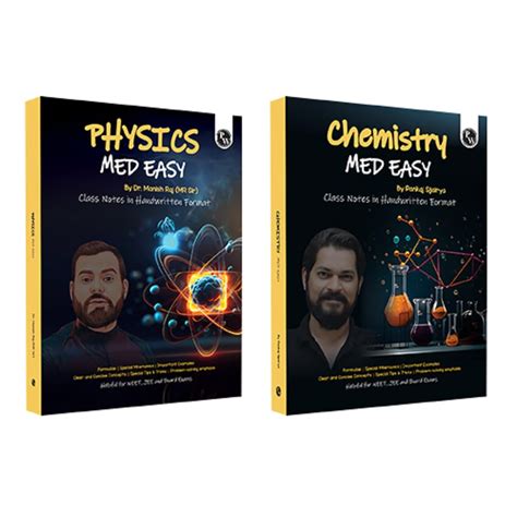 Buy Pw Physics Chemistry Med Easy Notes Formulas Tips Tricks For