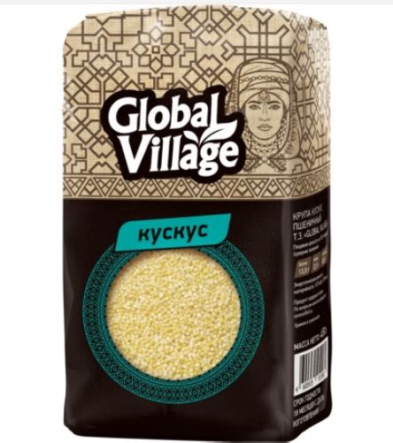 Крупы Global Village "Кускус" пшеничный - «Вкусный гарнир меньше чем за ...