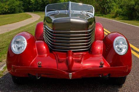 1936 Auburn Boattail Speedster Replica Rare Cord Front End For Sale