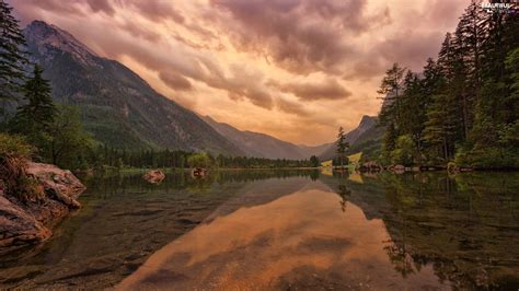 Hintersee Lake Germany Wallpapers Wallpaper Cave