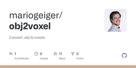 Github Mariogeiger Obj Voxel Convert Obj To Voxels