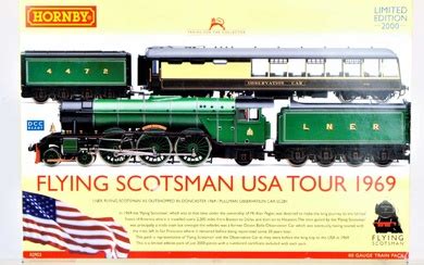 Hornby Boxed Gauge Flying Scotsman Electric Train Set C In