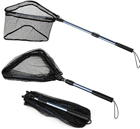 Magreel Folding Fishing Net - Foldable Fish Landing Net, Portable Trout ...
