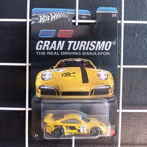 Jual Hot Wheels Porsche 911 GT3 RS Gran Grand Turismo Kuning Not LBWK Civic Supra Nissan Silvia