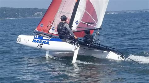 Nacra 15 Training At Fort Getty Youtube