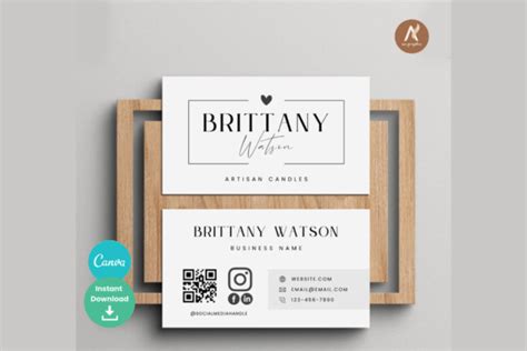 Minimal Business Card Template Graphic by AN Graphics · Creative Fabrica