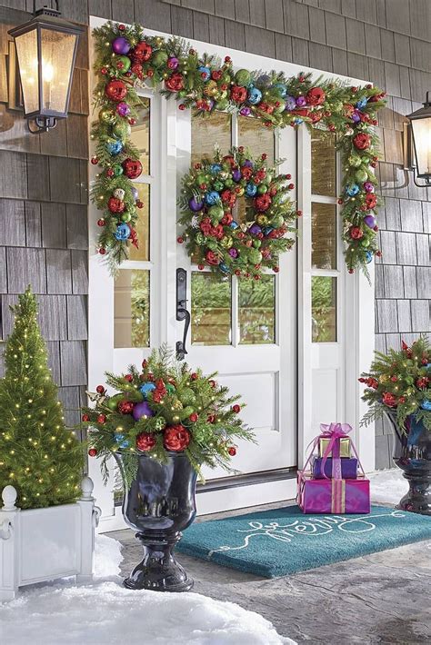 Front Porch Decorating Ideas For Christmas