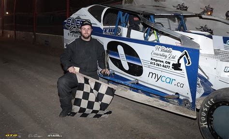 Ryan Arbuthnot Owns Brockville Victory Lane With 3rd 358 Modified Win ...