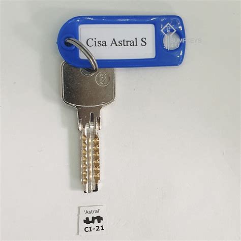Cisa Astral S (CI-21) Bump Key - BumpKeys4U