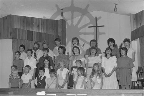 2014.018.981 Pentecostal Church choir, 1985 | Arrow Lakes Historical ...