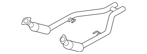 Ford Mustang Oem Catalytic Converter Dr Z F A Oem Ford