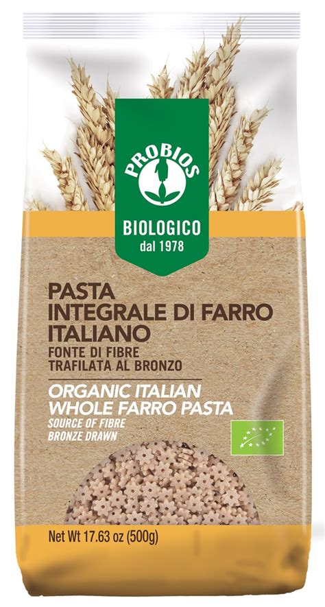 Stelline Farro Integrale G Minestra Bio Probios Pasta Di Farro Integ