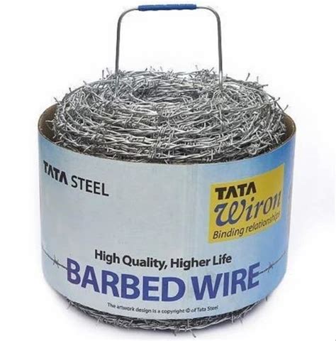 Gi Zinc Coated Tata Wiron Barbed Wire At Rs Kg In Kushinagar Id