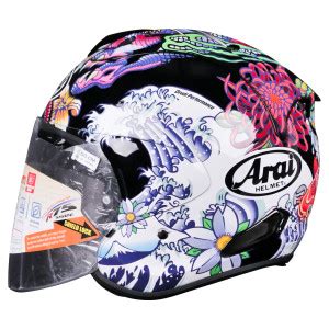 Promo Arai Sni Vz Ram Oriental Helm Half Face Original Black M