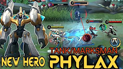 New Hero Phylax Gameplay Ml Hunger Phylax Phylax Mobile Legends