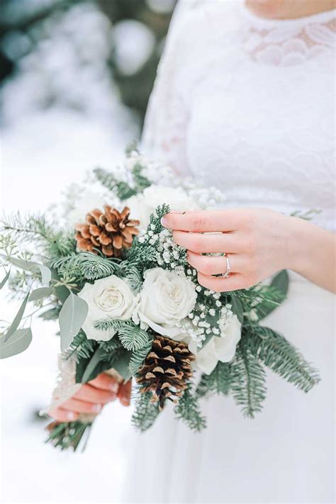 Winter Bridal Bouquets Winter Bouquet Winter Flowers Bride Bouquets