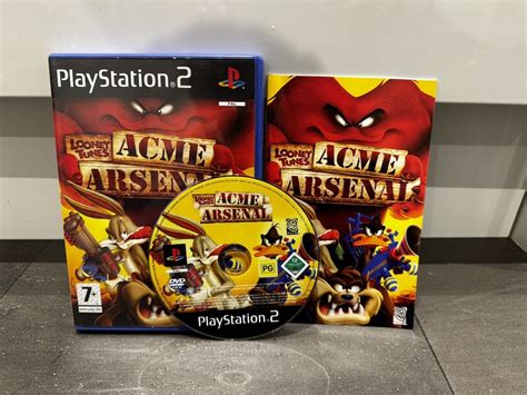 Looney Tunes Acme Arsenal Sony PlayStation 2 2007 Complete