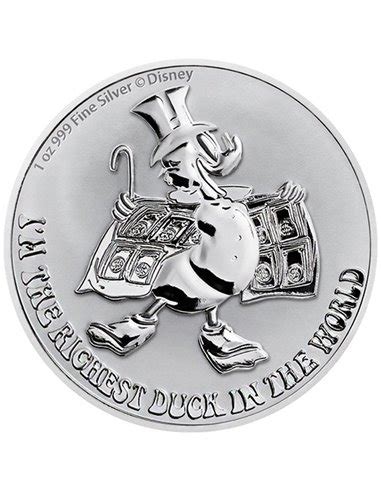 Scrooge Mcduck Th Anniversary Oz Silberm Nze Niue