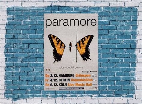 Paramore - Brand New Eyes, Tour 2009 - Konzertplakat, 22,90