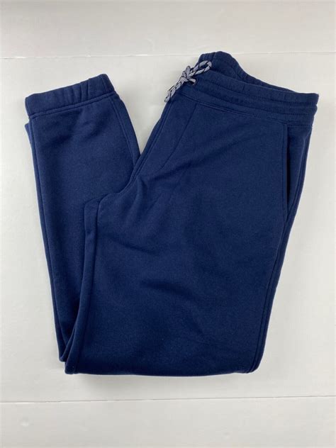 Weatherproof Vintage Mens Fleece Lined Jogger Navy Blue Sz XL NWOT EBay