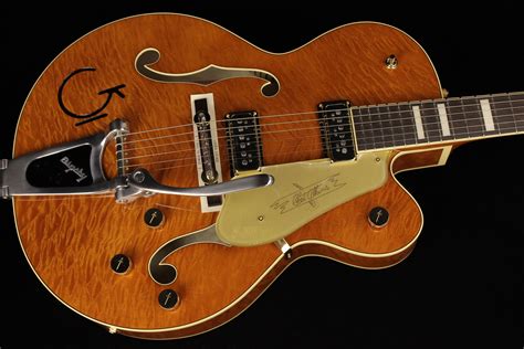 Gretsch G6120tgqm 56 Limited Edition Quilt Classic Chet Atkins Hollow Body Wbigsby Roundup