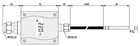 Messumformer Mit Kabelf Hler Und Display Ma