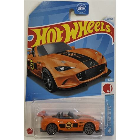 Hot Wheels HW J Imports 15 Mazda MX 5 Miata Orange 24A Shopee Philippines