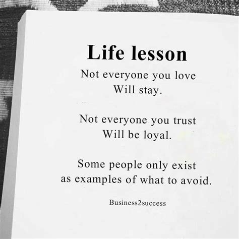 Life lesson