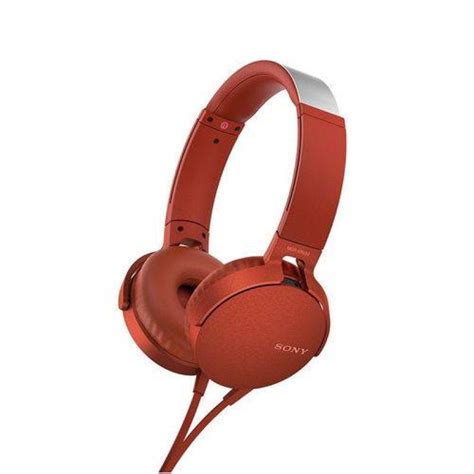 Headphone Sony Mdr Xb Ap Extra Bass Vermelho Madeiramadeira