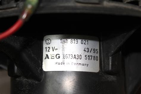 Вентилатор парно Фолксваген голф 3 1.9тди кабрио 95г Volkswagen golf 3 ...